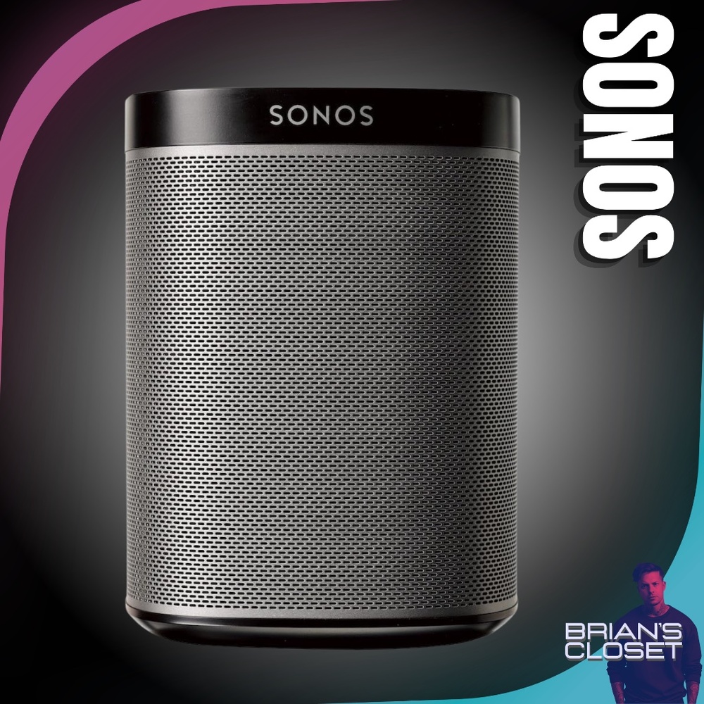 SONOS Play:1 Compact Wireless WiFi Smart Speaker & WALI Wall Mount - Black - Picture 5 of 16